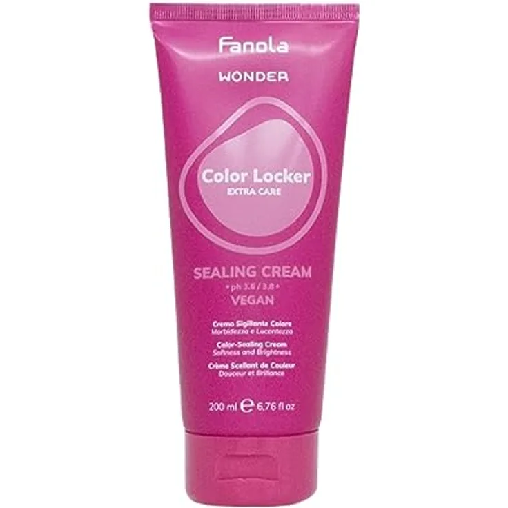 FANOLA Crema sigillante Wonder Color Locker 200ml - Haarfärbemittel, Kühl und bequem, langlebig, flexible Gestaltung