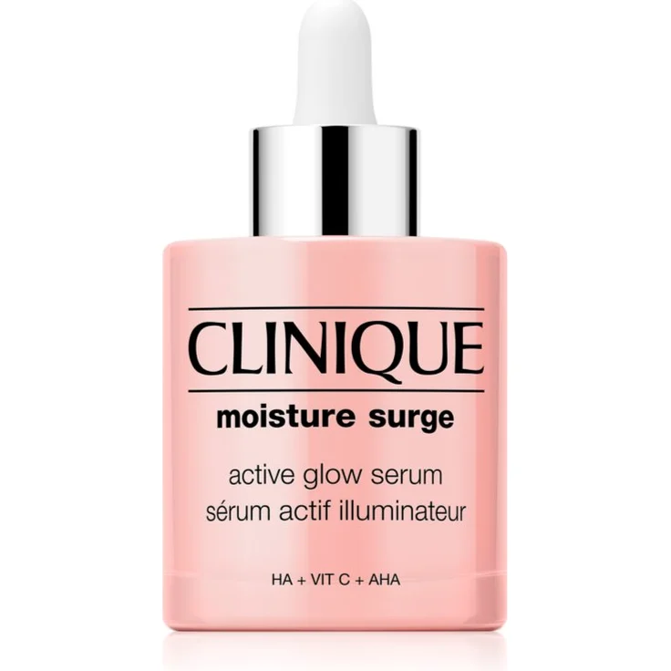Clinique Moisture Surge™ Glow Serum, regenerierendes Highlighter Serum mit Hyaluronsäure und Aloe Vera, 50 ml