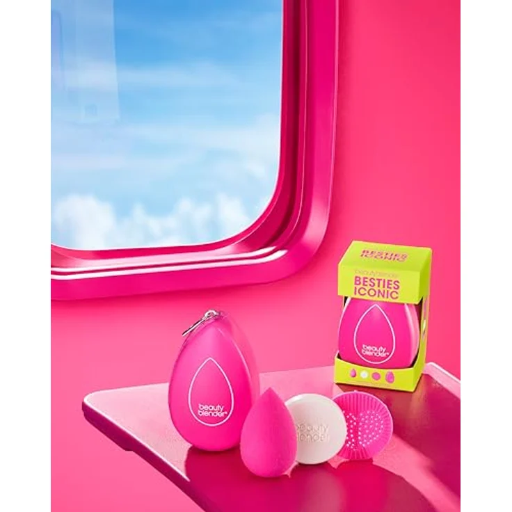 beautyblender Geschenkset, Make-up Schwämme für Damen mit ikonischem Schwamm und Pflegeprodukten, stilvolle Verpackung – Bild 7