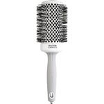 Olivia Garden - Expert Blowout Shine Haarbürste, Weiß und Grau, 55