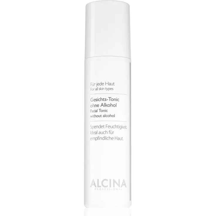 Alcina For All Skin Types Hauttonikum ohne Alkohol, 200 ml, Gesichtsreinigung für alle Hauttypen
