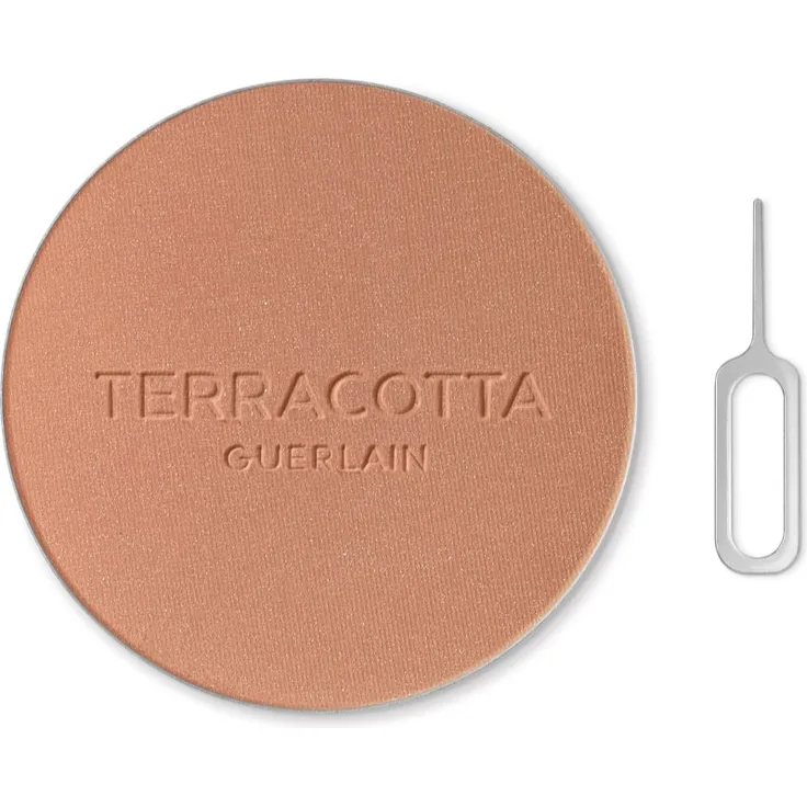 GUERLAIN Terracotta Original Bräunungspuder Ersatzfüllung, Farbton 02 Medium Cool, 8,5 g, natürlicher Bronzer für eine sonnengeküsste Bräune