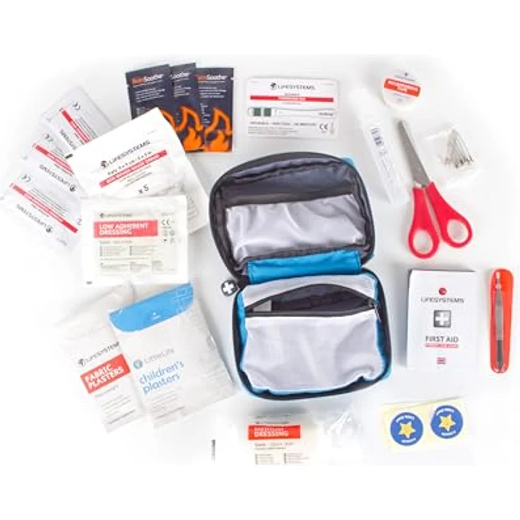 LittleLife handliche Notfall-Apotheke Erste Hilfe Kasten Verbandskasten für unterwegs - Mini First Aid Kit – Bild 6