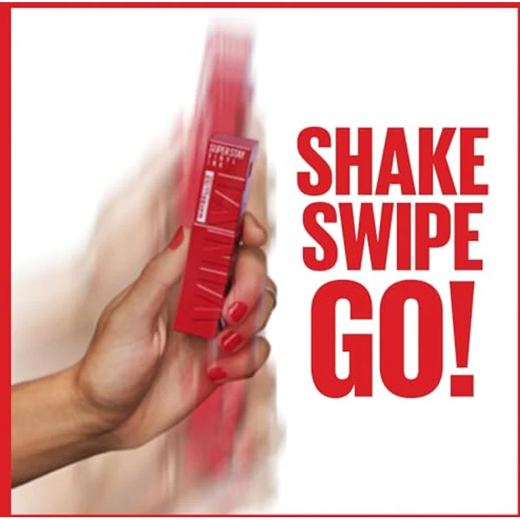 Maybelline SuperStay® Vinyl Ink Liquid Lippenstift 40 Witty 4,2 ml  – Bild 5