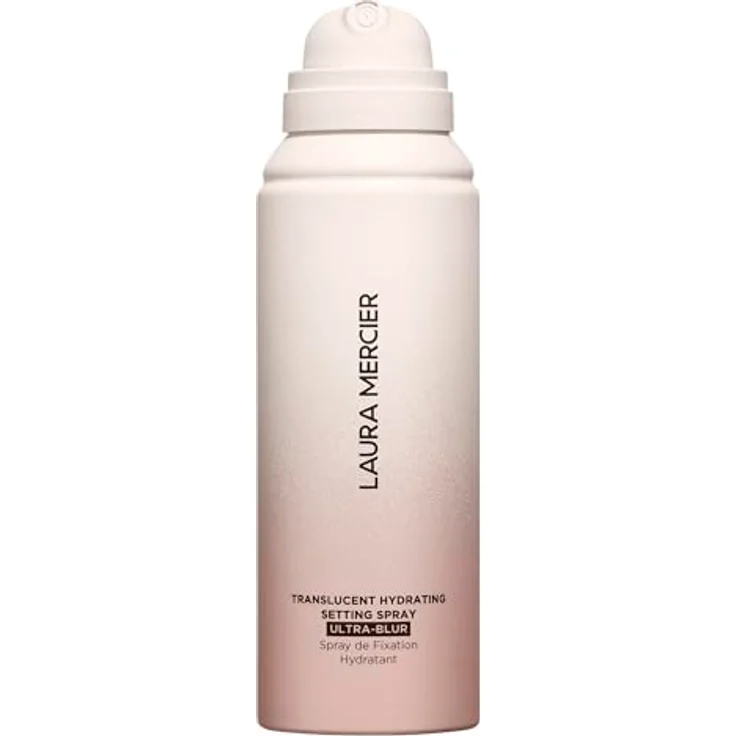 LAURA MERCIER Translucent Hydrating Setting Spray, Ultra-Blur Fixing Spray mit 98,5 % hautpflegenden Inhaltsstoffen, transparent – Bild 1