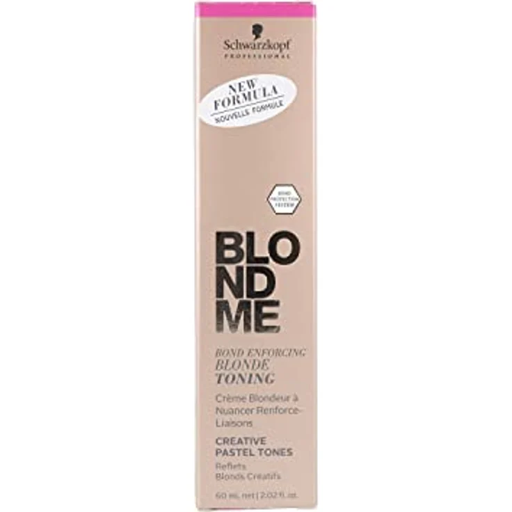Schwarzkopf Blondme Toning Intense (Dt) Granit 60 ml, Standard, Único, Haartonung für intensive Farbergebnisse – Bild 1
