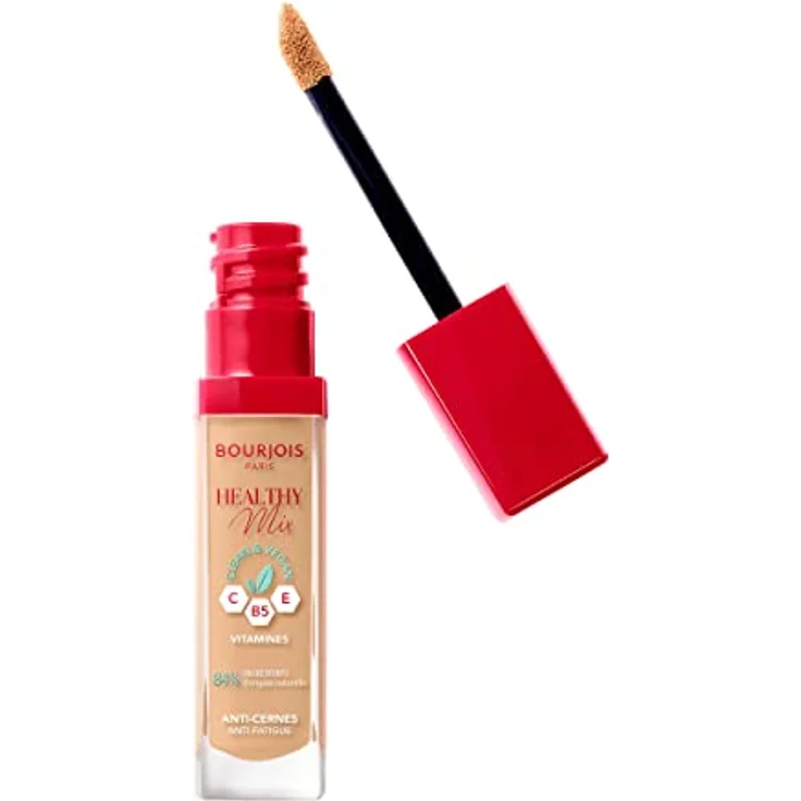 BOURJOIS Paris Concealer - Healthy Mix Clean - 54 Soleil Halé, 6ml, Langanhaltend, Natürliches Leuchten, Lebendig-leichte bis mittlere Deckkraft – Bild 1