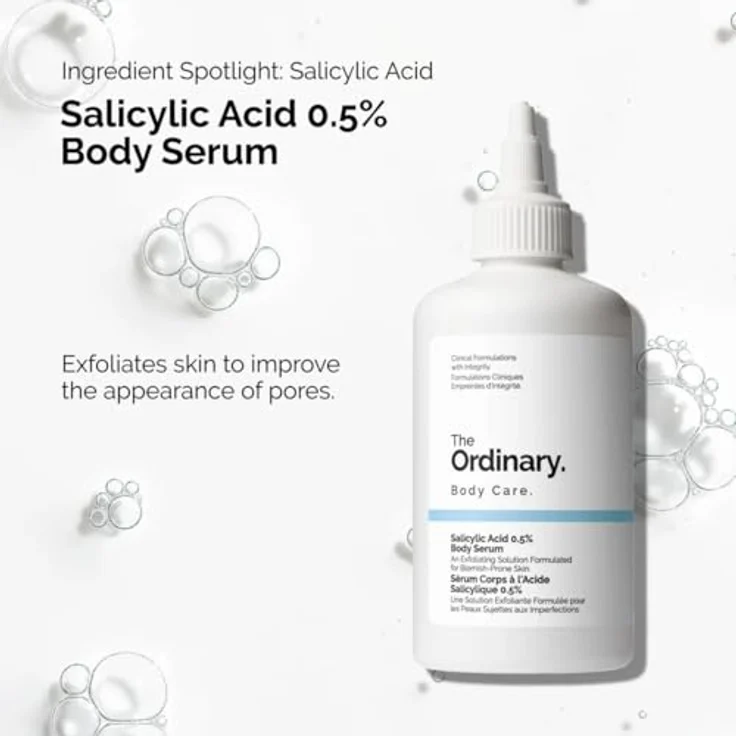The Ordinary Salicylsäure 0,5% Body Serum, Ultra-leichtes und schnell absorbierendes Duschgel, 240 ml – Bild 3