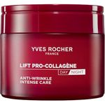 Yves Rocher LIFT Pro-COLLAGÈNE - Intensivpflege Anti-Falten-Behandlung für Tag und Nacht - 75 ml, mit Kollagen und Hyaluronsäure, glättet, füllt auf und nährt