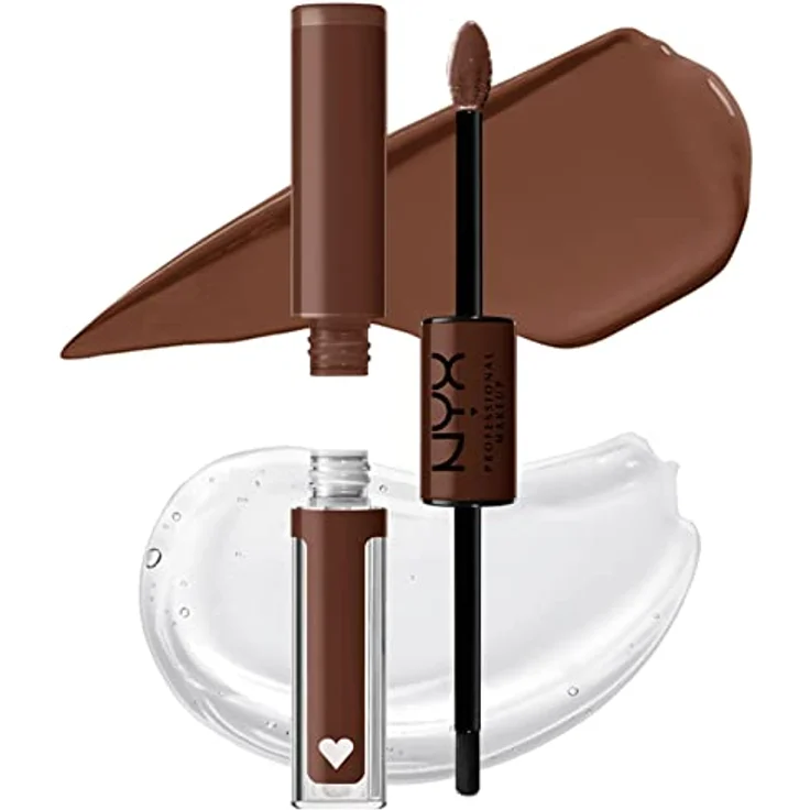 NYX Professional Makeup Shine Loud High Shine Lip Color, flüssiger Lippenstift in 30 Total Baller, 6,5 ml, hochpigmentierte, langanhaltende Textur – Bild 1