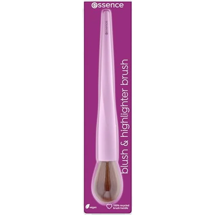 essence blush & highlighter brush, Rougepinsel, Nr. 01, Mehrfarbig, Nanopartikel frei, 1er Pack (1pcs) – Bild 2