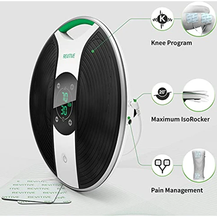 REVITIVE Oberschenkel-Pads, große Elektrodenpads für Reizstromgeräte, wiederverwendbar und hautfreundlich – Bild 5