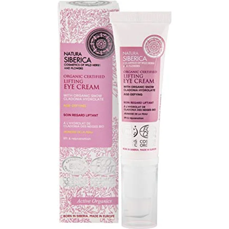 Natura Siberica Bio-zertifizierte Age-Defying Lifting Augencreme, 30 ml