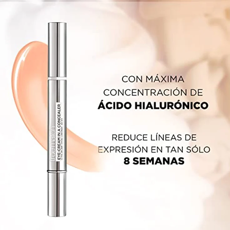L'Oréal Paris Augenpflege - Concealer, Abdeckstift gegen Augenringe, Mit Hyaluronsäure und Vitamin C, Perfect Match, 4-7D - Golden Sable, 2 ml – Bild 4