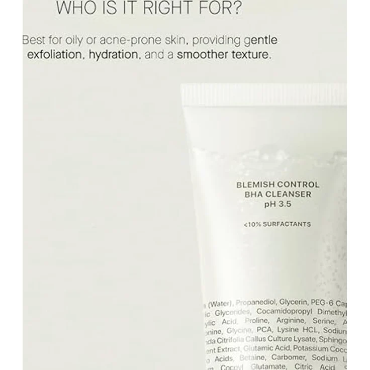 Transparent Lab Blemish Control BHA Cleanser, klärendes Waschgel für fettige und zu Akne neigende Haut, pH 3,5, 150 ml – Bild 5