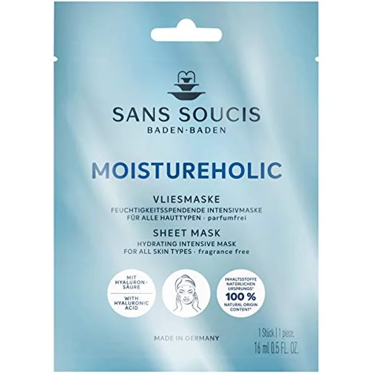 Sans Soucis - Moistureholic Vliesmaske - 16 g