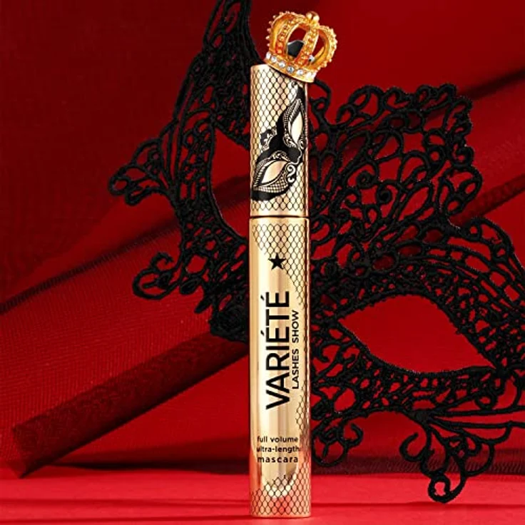 Eveline Cosmetics Variété Mascara, Verdickung und Verlängerung 10 ml, Schwarz – Bild 2