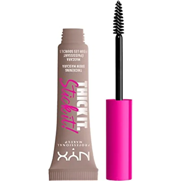 NYX Professional Makeup Thick it. Stick it! Brow Mascara Augenbrauengel 7 ml Nr. 02 - Cool Blonde