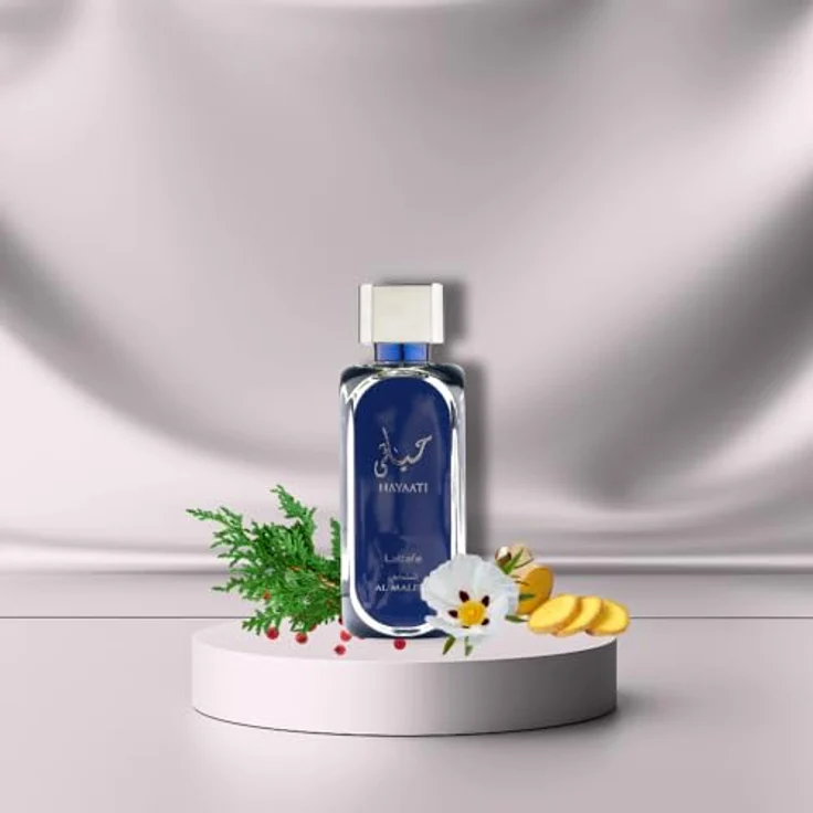 Lattafa Hayaati Al Maleky Eau de Parfum Perfumes Unisex 100 ml - Langanhaltender Duft, 3.4 Eau de Parfum Spray – Bild 4