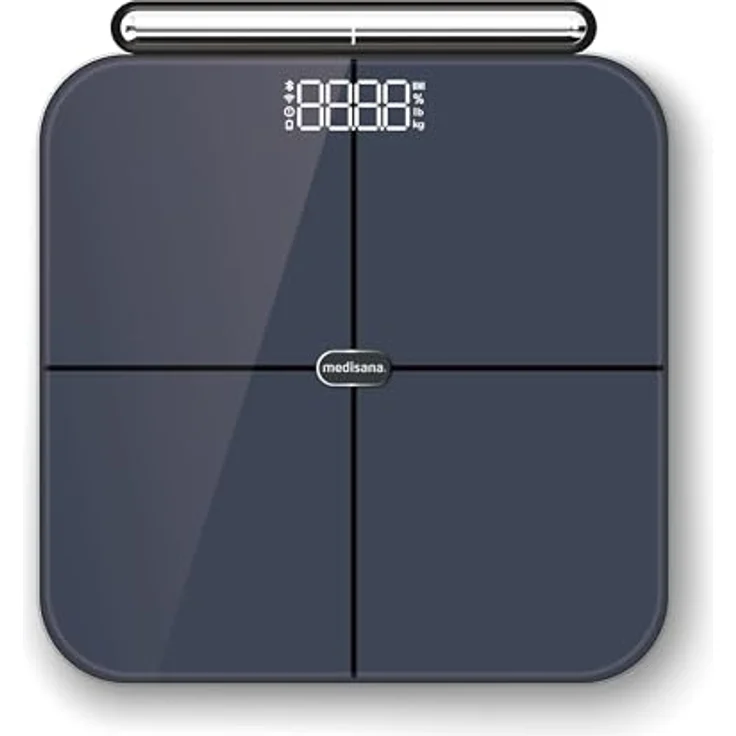 Medisana BS 850 connect Körperanalysewaage mit 8 Elektroden, präziser Ganzkörpermessung, Bluetooth App-Anbindung, automatischer Abschaltung – Bild 1