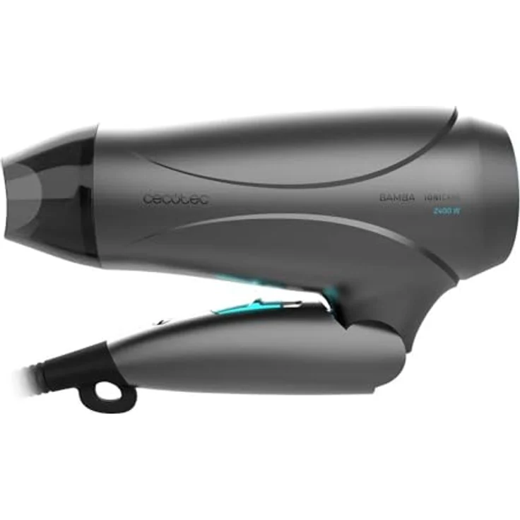 Cecotec IoniCare Power&Go Kompakt-Haartrockner, 2400 W, DC-Motor, klappbarer Griff, Ionisator-Funktion, Kaltluftfunktion, HairCare-Technologie – Bild 3