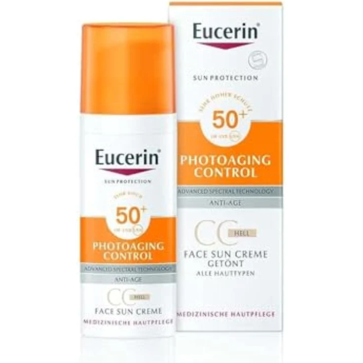 Eucerin Photoaging Control CC Cream 50 ml Hell – Bild 1