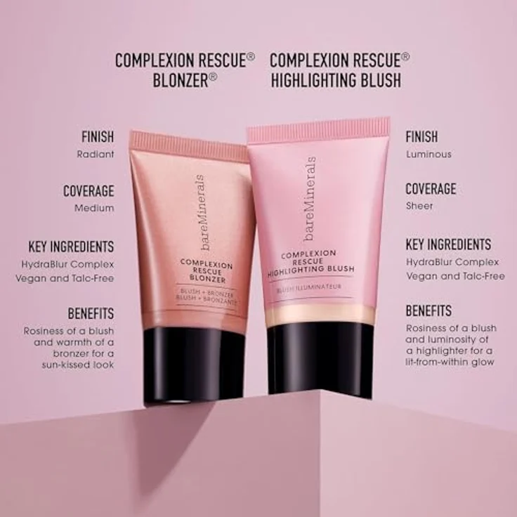 bareMinerals Complexion Rescue Blonzer, Bronzer & Blush mit cremiger Gel-Textur in Kiss of Copper, 15 ml – Bild 6