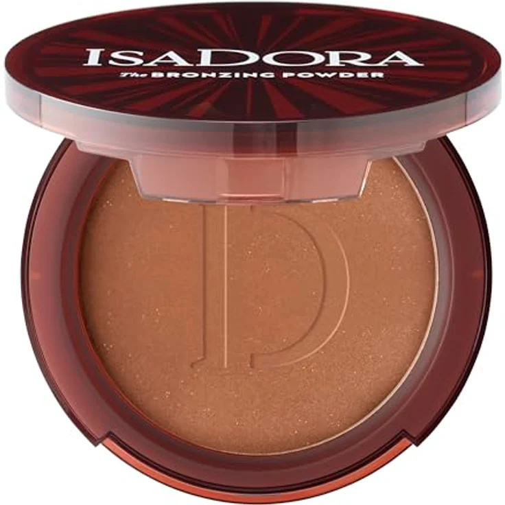 IsaDora The Bronzing Powder, 10 ml Puder in Terracotta Bronze für ebenmäßigen Teint und konturierbare Anwendung – Bild 2