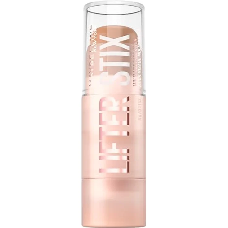 Maybelline Lifter Stix Foundation, vielseitiger Gesichtsstick für natürlichen Look, 6 g, verfügbar in 18 Farbtönen – Bild 1