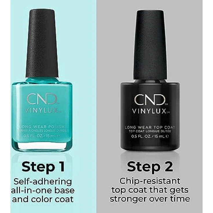CND Vinylux - Langanhaltender Nagellack - Klassischer Nagellack - Oceanside #396 15 ml – Bild 4