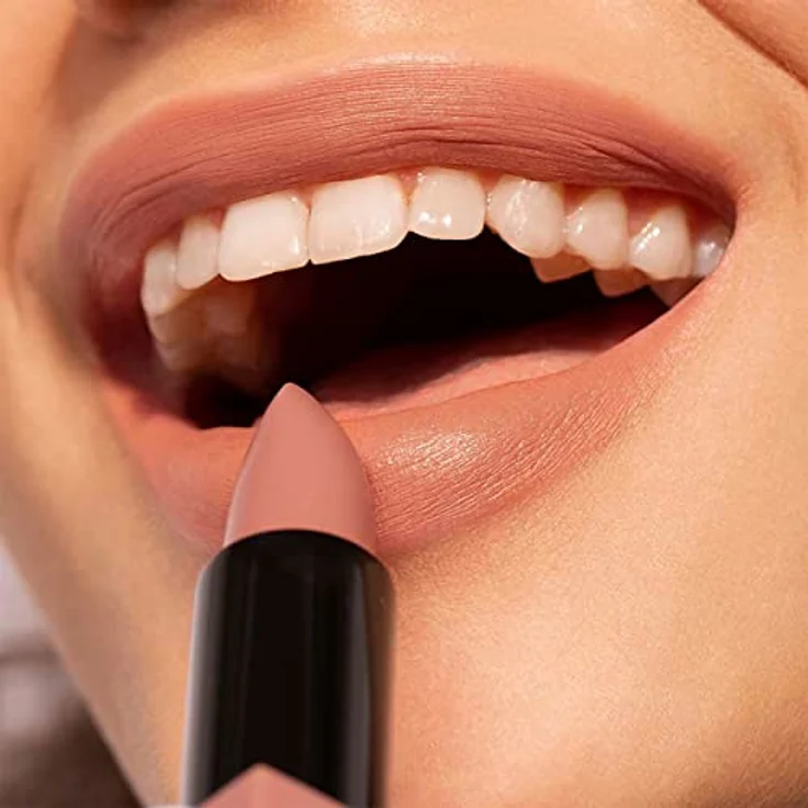 3INA The Lipstick Lippenstift, 4,5 g, hohe Deckkraft, angenehme Textur, Farbe: Light Nude – Bild 2