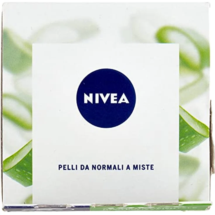 NIVEA NATURALLY GOOD Feuchtigkeitsspendende Tagescreme 50 ml, erfrischende Gesichtscreme für normale und Mischhaut, Feuchtigkeitscreme mit Aloe Vera Bio, Jojobaöl und Mandeln – Bild 5