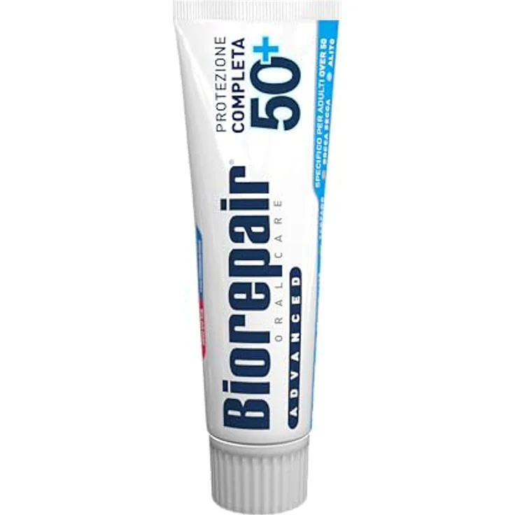Biorepair Advanced Complete Protection Zahnpasta für empfindliche Zähne, 75 ml, ohne Fluorid und SLS – Bild 2