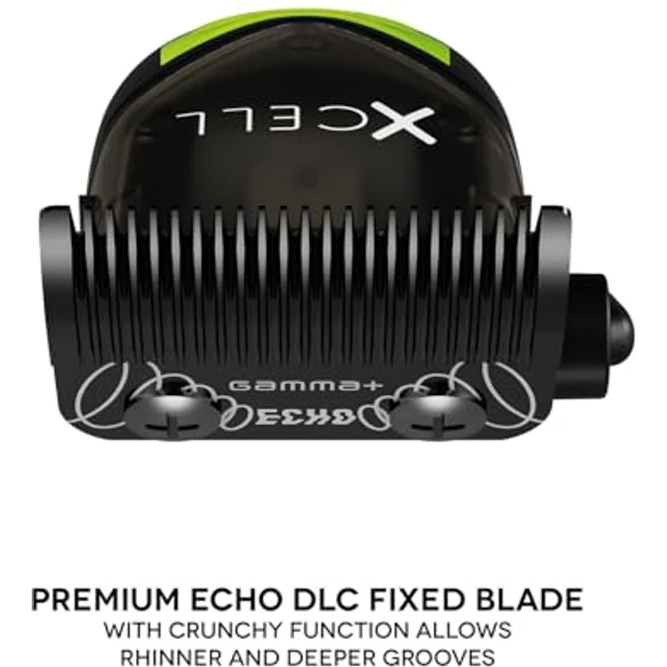 GAMMA+ Xcell Professioneller Clipper, Herren-Haarschneider mit Vector IN2-Motor, 180 Minuten kabellose Laufzeit, Aluminium-Rückseite, 2 Kämme, USB-Kabel Typ C – Bild 6