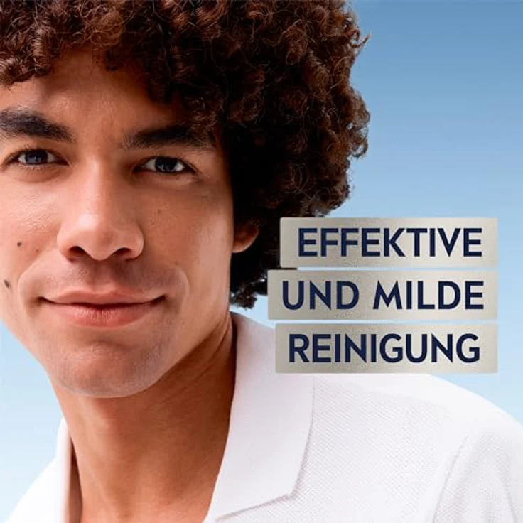 NIVEA MEN Sensitive Waschgel, sanftes Reinigungsgel mit VitaminPRO Komplex, 100 ml zur Beruhigung empfindlicher Männerhaut – Bild 3
