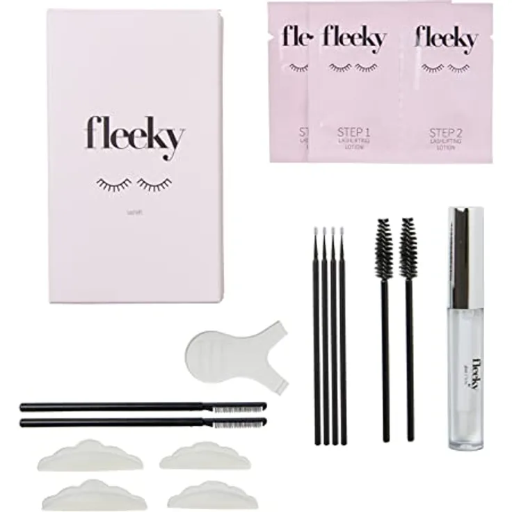 Wimpernlifting Set Mini | Lash Lift Set | 100% Vegan und Tierversuchsfrei | Wimpern-Curling Kit | Natürliche Wimpern Verlängerung | Mit Profi-Kosmetikerinnen zusammengestellt
