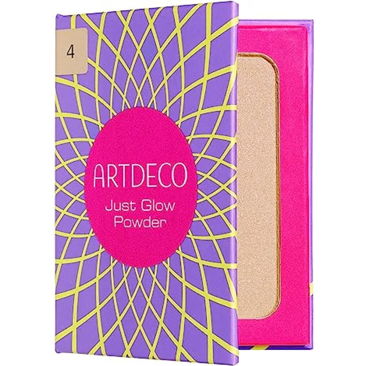 ARTDECO Just Glow Powder - Schimmernder Puder für zarte Highlights und natürliche Frische - 1 x 6 g