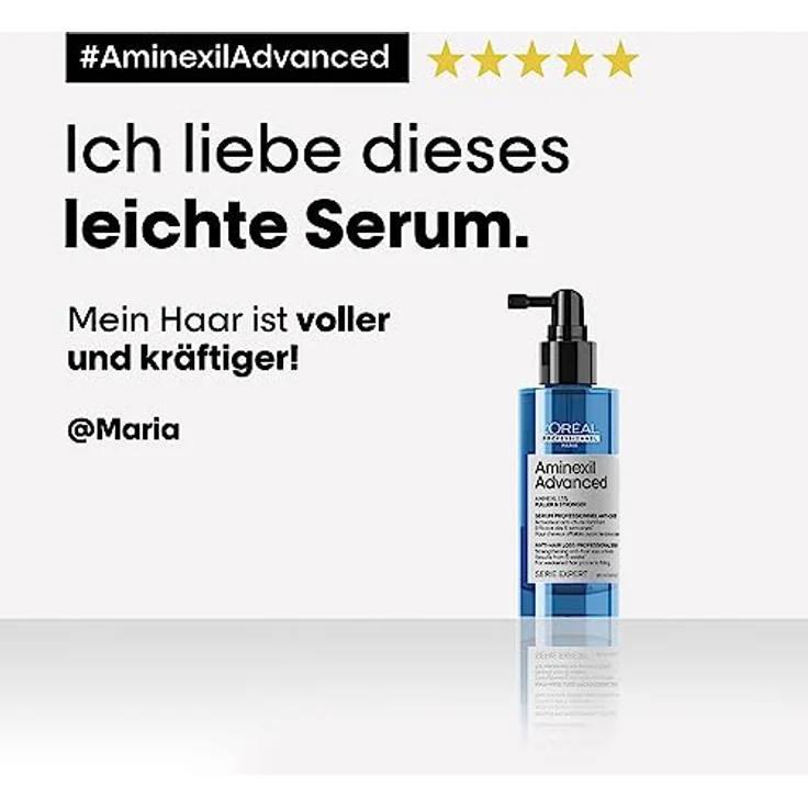 L'Oréal Professionnel | Stärkendes Serum gegen Haarausfall, Für volleres und kräftigeres Haar, Aminexil Advanced Anti-Hair Loss Activator Serum, 90 ml – Bild 5
