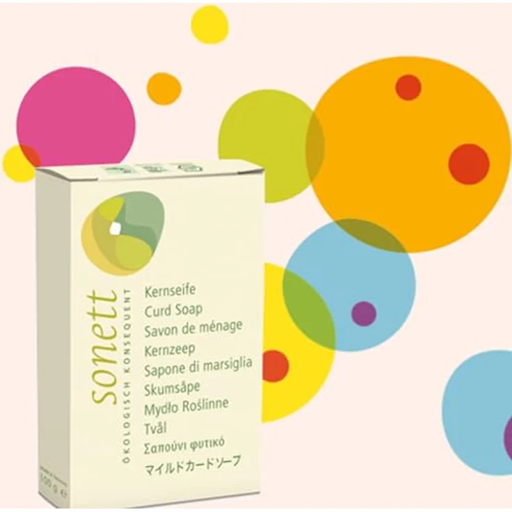 Sonett Kernseife 100g für Alle Hauttypen geeignet – Bild 4