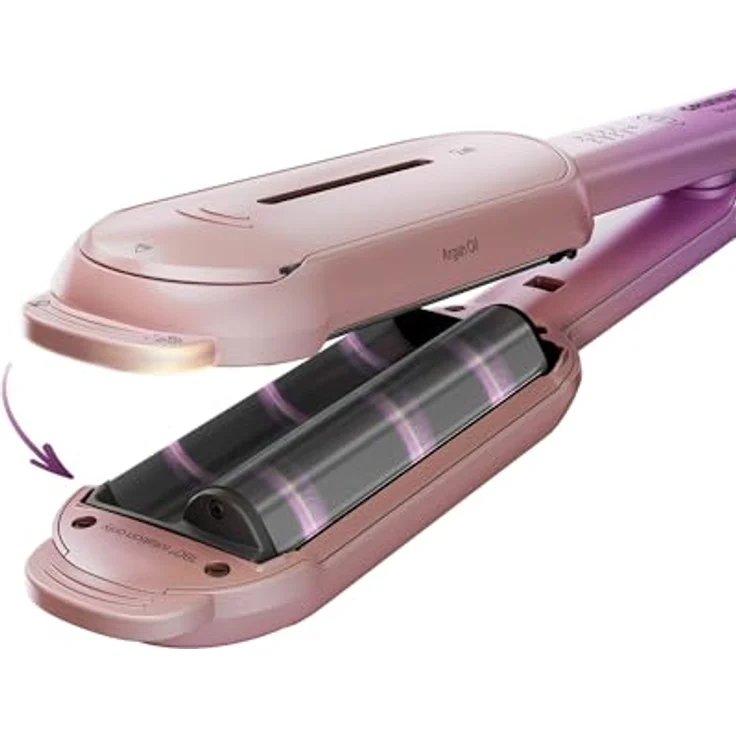 Grundig HS 8331 BotanikaTwist, 2-in-1 Haarstyler mit Keramikbeschichtung, Arganöl und 4 Temperaturstufen – Bild 3
