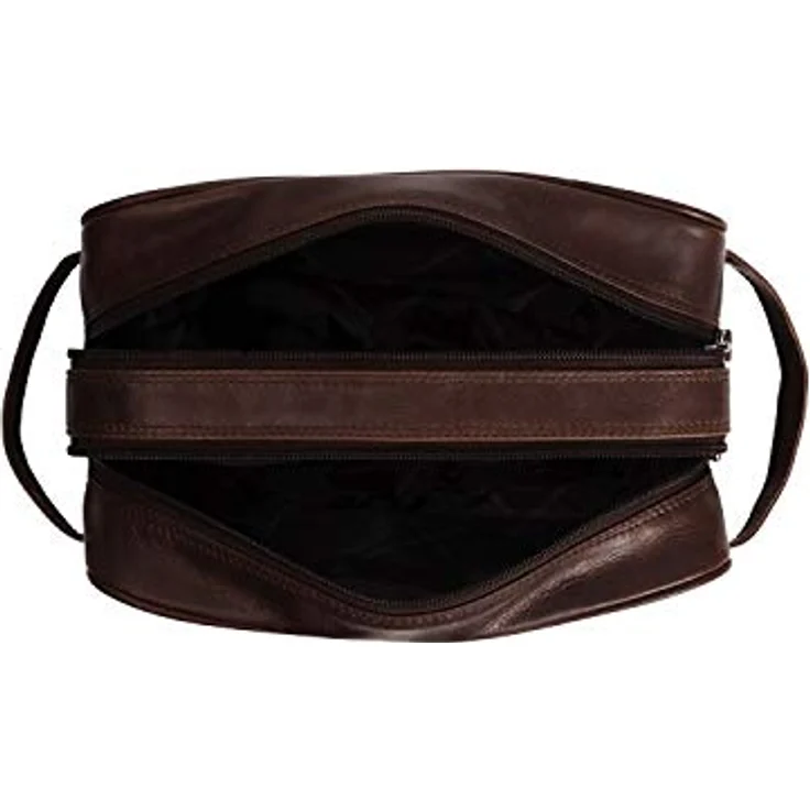 The Chesterfield Brand, Necessaire, Wax Pull Up Kulturbeutel Leder 24 cm, Braun (3 l) – Bild 2