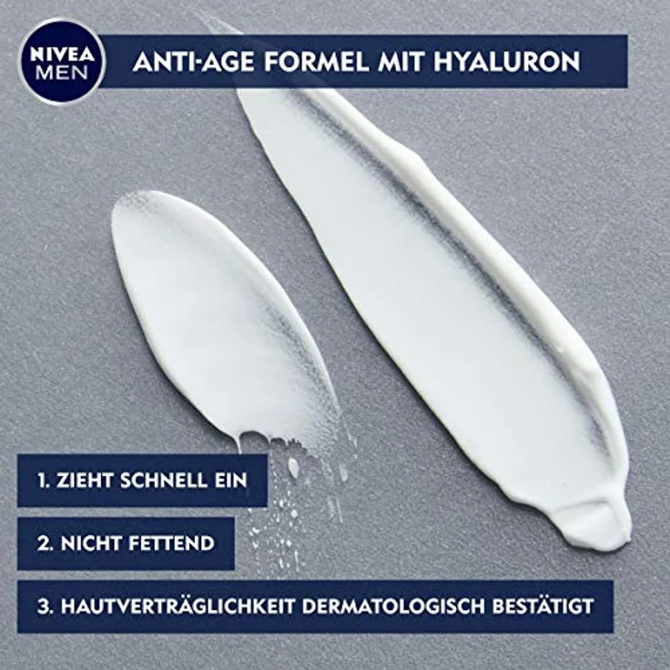 Nivea Men Anti Age Hyaluron Augencreme für Herren 15 ml – Bild 4