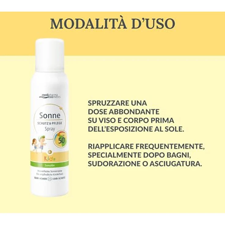 Dr. Theiss SONNE Schutz & Pflege Spray Kids LSF 50+, 150 ml für empfindliche Kinderhaut – Bild 5