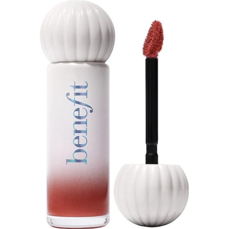 Benefit Lippenfarbe Splashtint, feuchtigkeitsspendender Glossy Tint Lipgloss mit 8 Stunden Halt, 6 ml