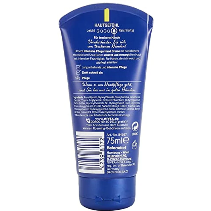 NIVEA Hand Intensive Pflege Handcreme 75 ml – Bild 7