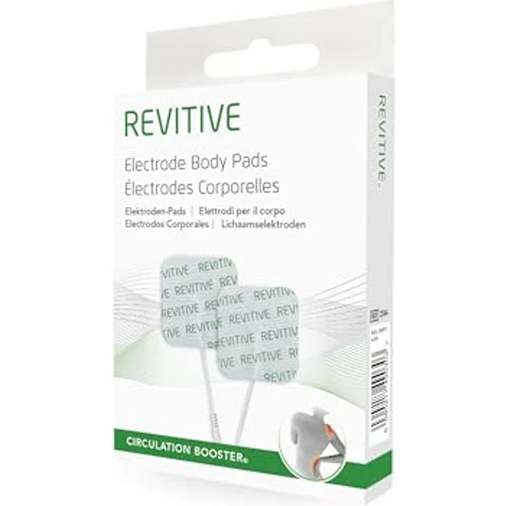 REVITIVE Oberschenkel-Pads, große Elektrodenpads für Reizstromgeräte, wiederverwendbar und hautfreundlich – Bild 3