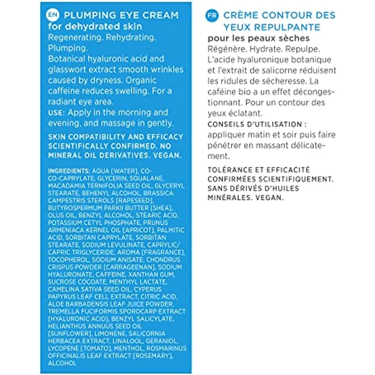 Annemarie Börlind Aquanature aufpolsternde Augencreme 15 ml – Bild 3