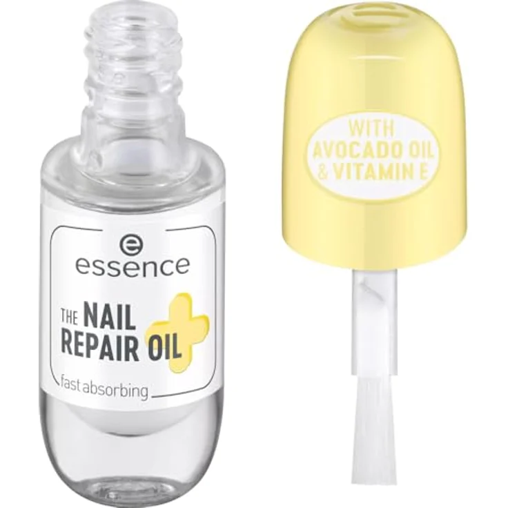 essence THE NAIL REPAIR OIL, Nagelöl, regenerierend, pflegend, schnelltrocknend, ohne Aceton, vegan, Mikroplastik Partikel frei (8ml) – Bild 3