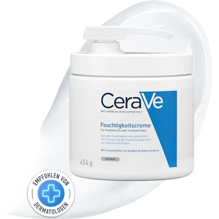 CeraVe Feuchtigkeitscreme Mit Pumpspender Bodylotion 454 g