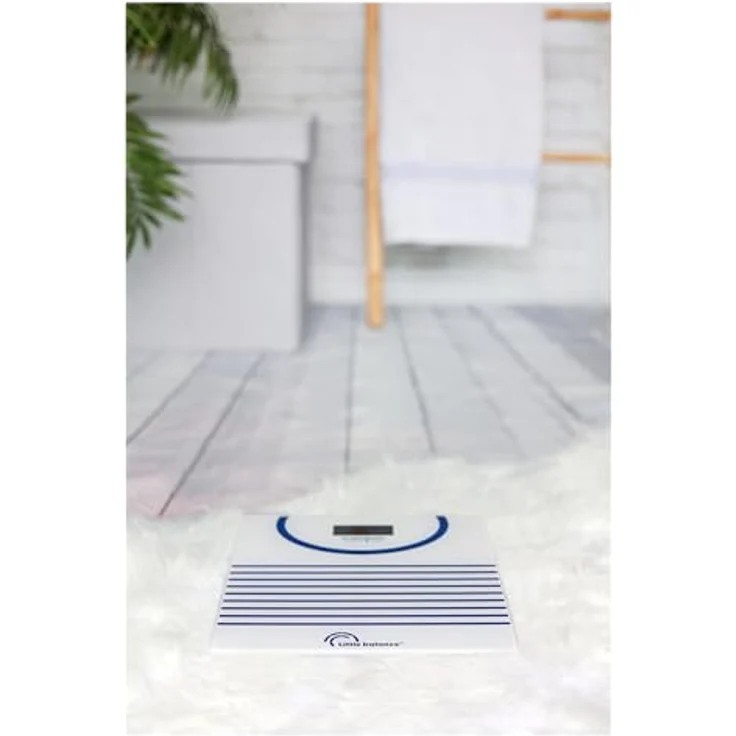 Little Balance 8655, Digitale Personenwaage mit LCD-Display, max. 180 kg, Akku-Energieversorgung – Bild 6